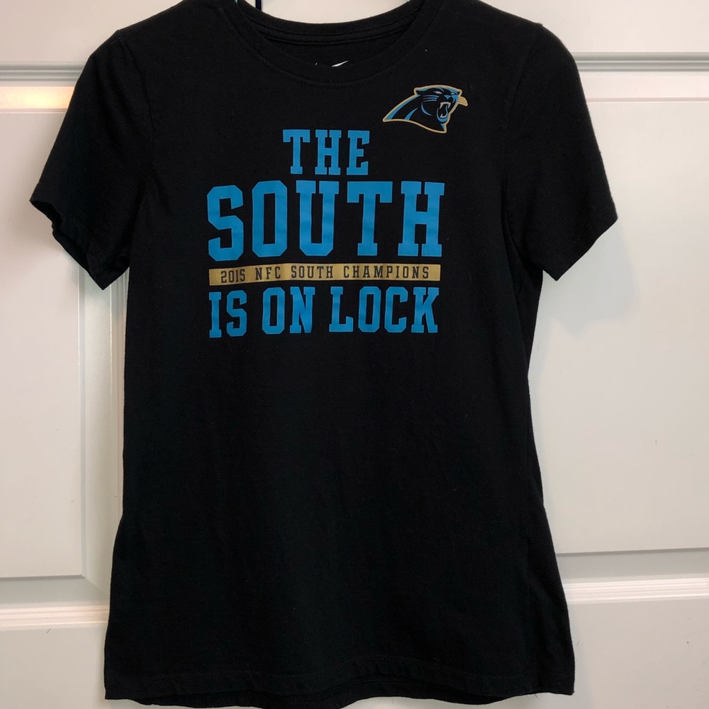 Carolina Panthers 2015 NFC South Champion Nike tee
